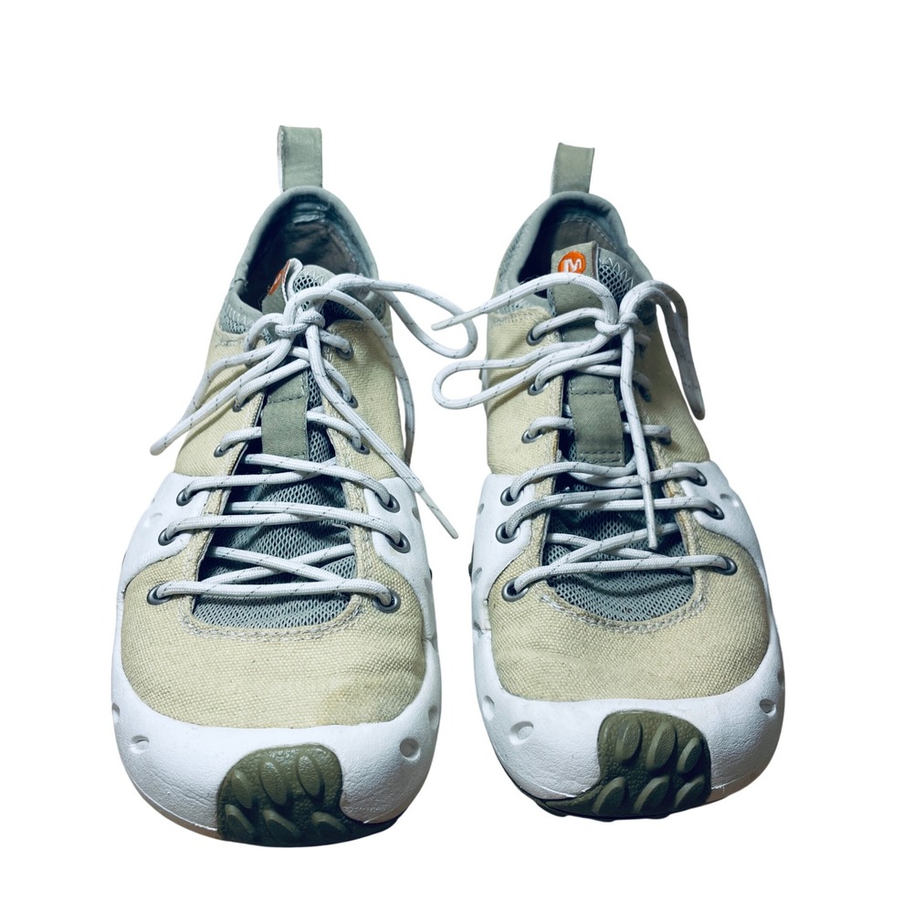 Merrell Sprint Blast Tan Canvas Mesh Hiking Sneakers Womens 5.5
